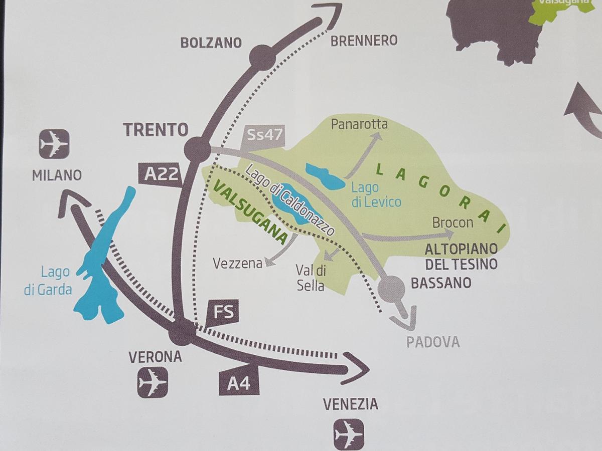 Masetto Egidio Eco-Agritur Villa Strigno Ngoại thất bức ảnh
